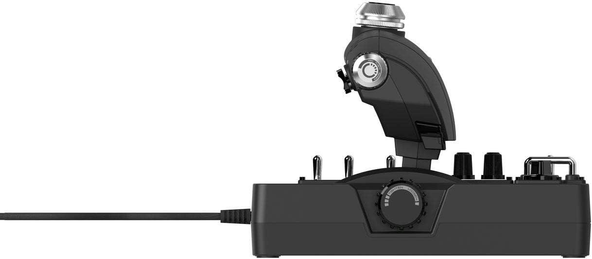 imageLogitech G X56 HOTAS Systme 3M avec Commande des Gaz RVB et Joystick 6 DOF 4 Options de Ressort 189 Commandes Programmables RVB 2x USB NoirX56 HOTAS