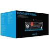 Logitech G Saitek Pro Flight USB Radio Panel Contrôleur Radio pour Simulateur de Vol, 4 Ecrans Led Séparés avec Commandes, Modulaire et Adaptable, PC – Noir(Switch Panel)