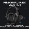Logitech G935 Casque RVB de jeu sans fil , son Surround 7.1, DTS X 2.0, pilotes Pro-G 50 mm, 2,4 GHz, micro à bascule, PC/Mac/PS4/Nintendo Switch – Noir(Casque)