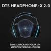 Logitech G935 Casque RVB de jeu sans fil , son Surround 7.1, DTS X 2.0, pilotes Pro-G 50 mm, 2,4 GHz, micro à bascule, PC/Mac/PS4/Nintendo Switch – Noir(Casque)