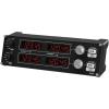 Logitech G Saitek Pro Flight USB Radio Panel Contrôleur Radio pour Simulateur de Vol, 4 Ecrans Led Séparés avec Commandes, Modulaire et Adaptable, PC – Noir(Radio Panel)