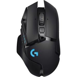 Logitech G502 LIGHTSPEED Souris sans Fil, Capteur Gaming HERO 25K, 25 600 PPP, RGB, Ultra-Léger, 11 Boutons Programmables, Batterie Longue Durée, POWERPLAY-compatible, PC, EU Packaging – Noire(Noir)