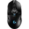 Souris de jeu sans fil Logitech G903 LIGHTSPEED, capteur HERO 25K, plus de 140 heures avec batterie rechargeable et LIGHTSYNC RGB, compatible PowerPlay, PC/Mac – Noir(G903 Hero)