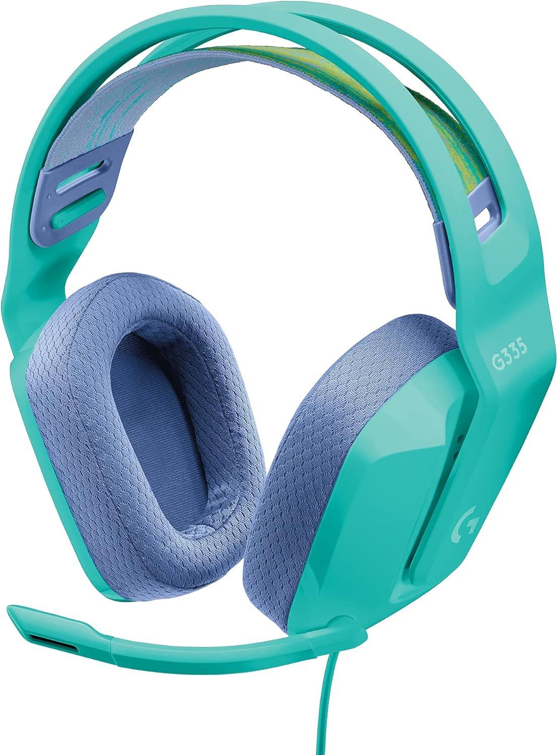 imageLogitech G335 Casque Gaming Filaire avec Micro Logitech G305 LIGHTSPEED Mouse Gaming Wireless Vert