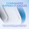 Logitech G335 Casque Gamer Filaire, avec Micro, Prise Audio 3,5 mm, Ecouteurs Mousse à Mémoire de Forme, Léger, Compatible avec PC, PlayStation, Xbox, Nintendo Switch – Blanc(Orchidée blanche)