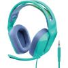 Logitech G335 Casque Gamer Filaire, avec Micro, Prise Audio 3,5 mm, Ecouteurs Mousse à Mémoire de Forme, Léger, Compatible avec PC, PlayStation, Xbox, Nintendo Switch – Blanc(Menthe)