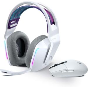 Logitech G305 Souris Gamer sans Fil, Capteur Gaming HERO, 12000 PPP, Ultra-Léger, 6 Boutons Programmables + Casque Gaming sans fil LIGHTSPEED G733 de Logitech avec Bandeau de Suspension, LIGHTSYNC RVB