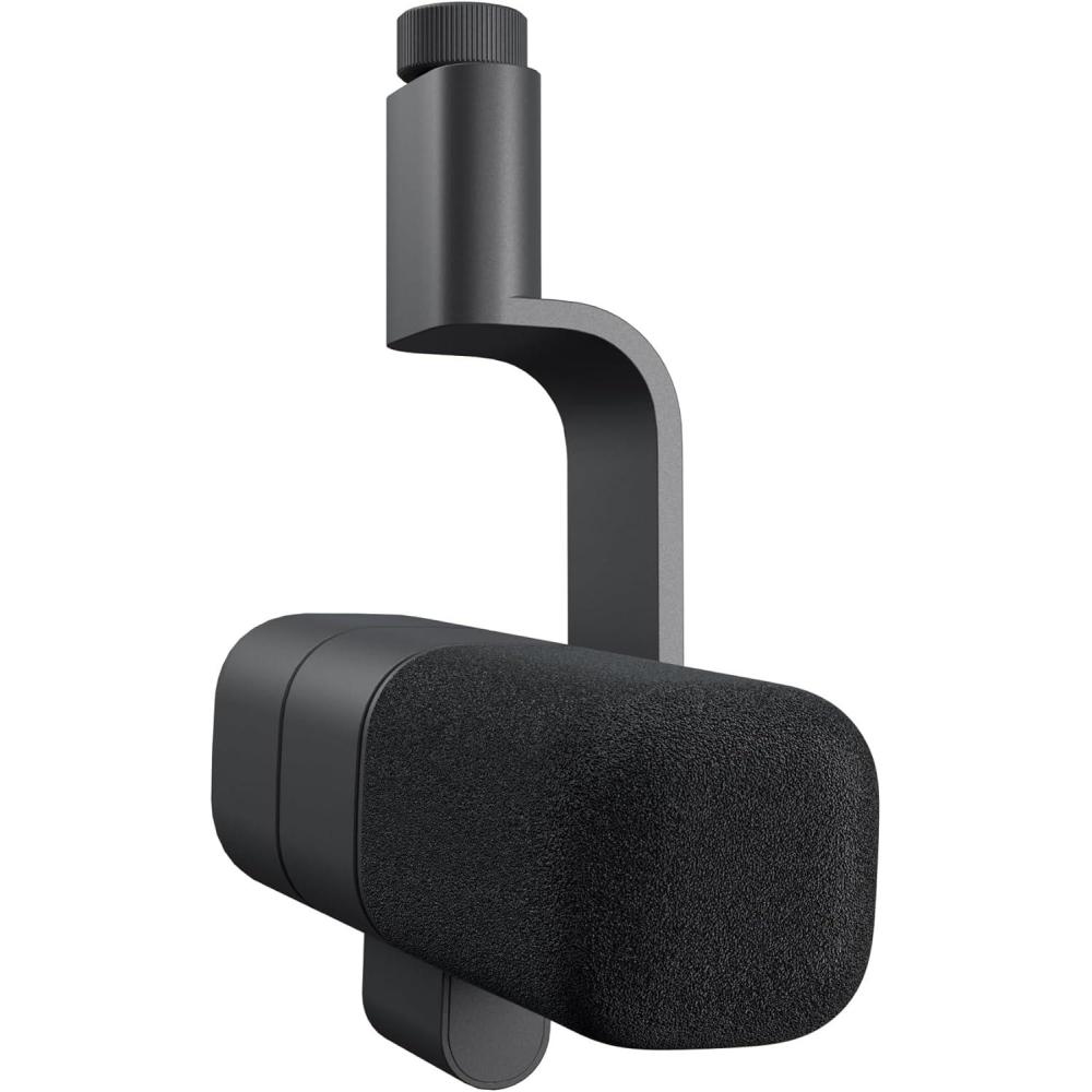 imageLogitech G Yeti Studio Microphone Gaming de Diffusion XLR Actif et Dynamique pramplificateur Actif ClearAmp Capsule Double diaphragme Antichoc Interne BlancSchwarz