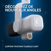 Logitech G Yeti Studio Microphone Gaming de Diffusion XLR Actif et Dynamique, préamplificateur Actif ClearAmp, Capsule à Double diaphragme, Antichoc Interne – Blanc(Blanc)