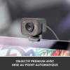 Logitech StreamCam, webcam pour streaming YouTube et Twitch, full HD 1080p 60Fps, connexion USB-C, détection des visages par IA, mise au point automatique, vidéo verticale – Noir(Noir)