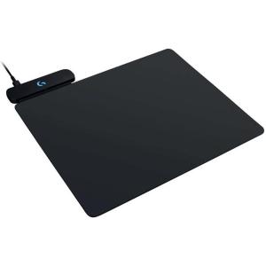 Logitech G 943-000110 POWERPLAY Tapis de Souris Gamer, Système de Charge Gaming sans Fil en Tissu et Rigide Inclus, Compatible avec G502 LIGHTSPEED, G PRO Wireless et SUPERLIGHT, G903, G703, Noir(275L x 300l mm)