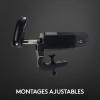 Logitech G Saitek Pro Flight Yoke Système De Manche Et Bloc, Commande des Gaz Incluses, 5 Axes, Gouvernail en Aciers Inoxydable, Arbre De Commandes De L&rsquo;Aileron, USB – Noir(Flight Yoke System)