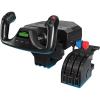 Logitech G Saitek Pro Flight Yoke Système De Manche Et Bloc, Commande des Gaz Incluses, 5 Axes, Gouvernail en Aciers Inoxydable, Arbre De Commandes De L&rsquo;Aileron, USB – Noir(Flight Yoke System)